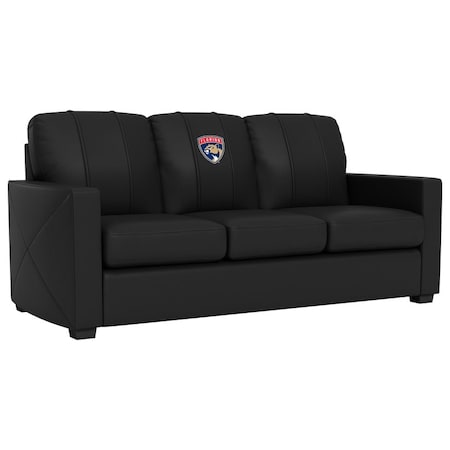 Dreamseat Silver Sofa with Florida Panthers Logo XZ7759001SOCDBK-PSNHL41021